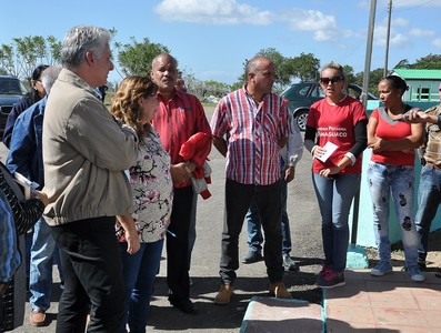 Segunda Visita Gubernamental encabezada por Díaz-Canel a la provincia Sancti Spíritus