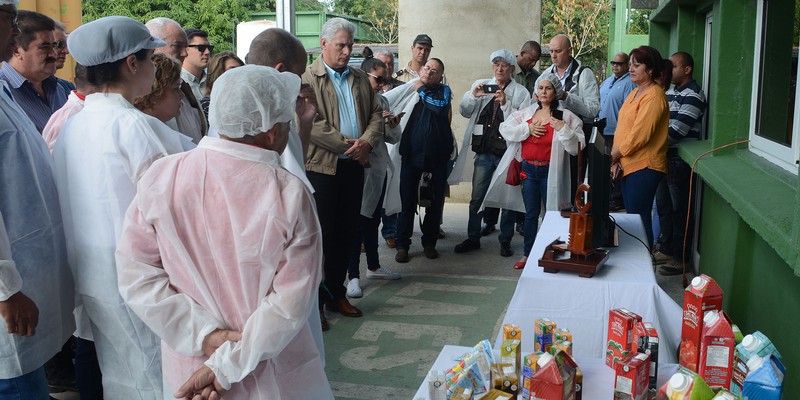 Segunda Visita Gubernamental encabezada por Díaz-Canel a la provincia Sancti Spíritus