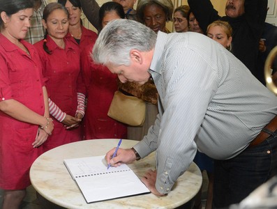 Segunda Visita Gubernamental encabezada por Díaz-Canel a la provincia Sancti Spíritus