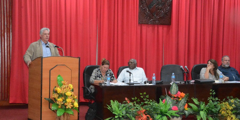 Segunda Visita Gubernamental encabezada por Díaz-Canel a la provincia Sancti Spíritus