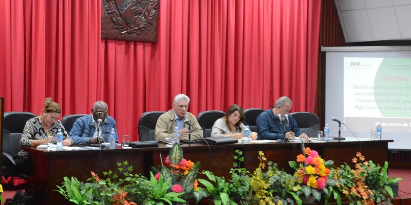 Segunda Visita Gubernamental encabezada por Díaz-Canel a la provincia Sancti Spíritus
