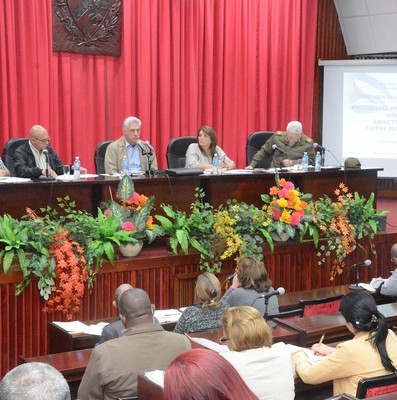 Segunda Visita Gubernamental encabezada por Díaz-Canel a la provincia Sancti Spíritus