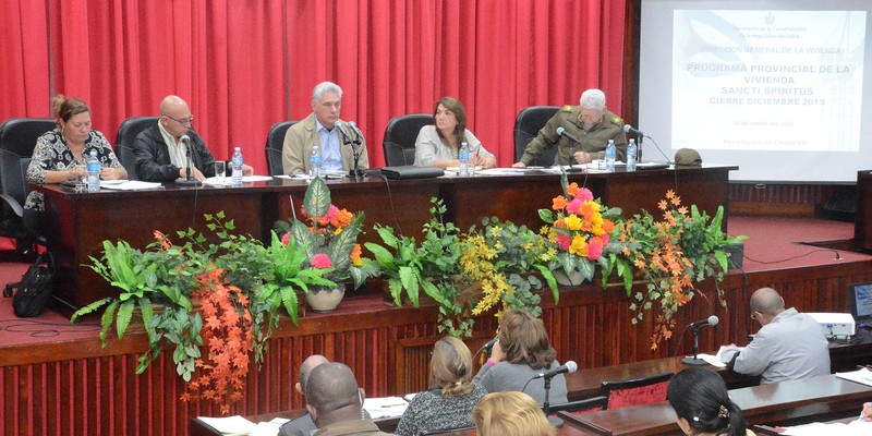 Segunda Visita Gubernamental encabezada por Díaz-Canel a la provincia Sancti Spíritus