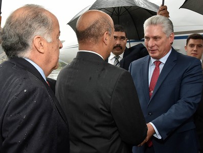 Visita oficial del Presidente de la República de Cuba a México