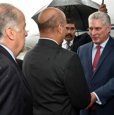 Visita oficial del Presidente de la República de Cuba a México
