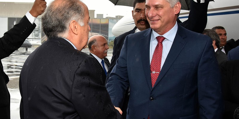 Visita oficial del Presidente de la República de Cuba a México