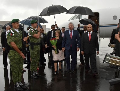 Visita oficial del Presidente de la República de Cuba a México