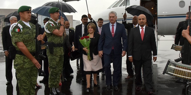 Visita oficial del Presidente de la República de Cuba a México