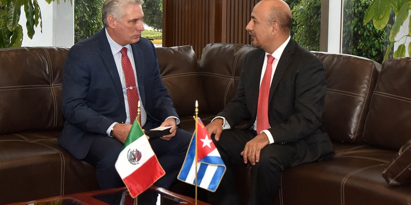 Visita oficial del Presidente de la República de Cuba a México