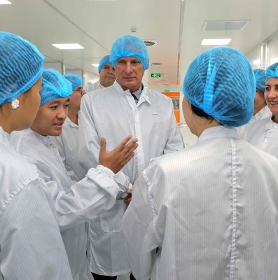 Presidente Díaz-Canel en Vietnam