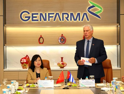 Presidente Díaz-Canel en Vietnam