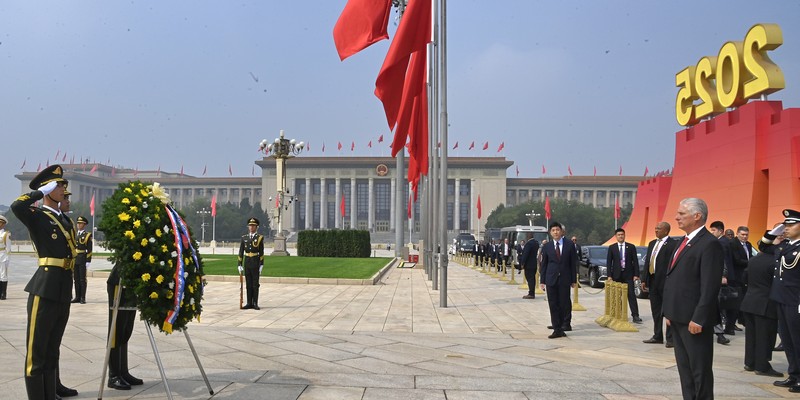 Presidente Diaz-Canel en China