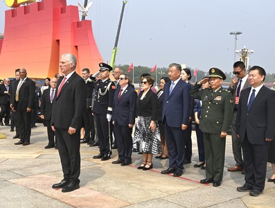 Presidente Diaz-Canel en China