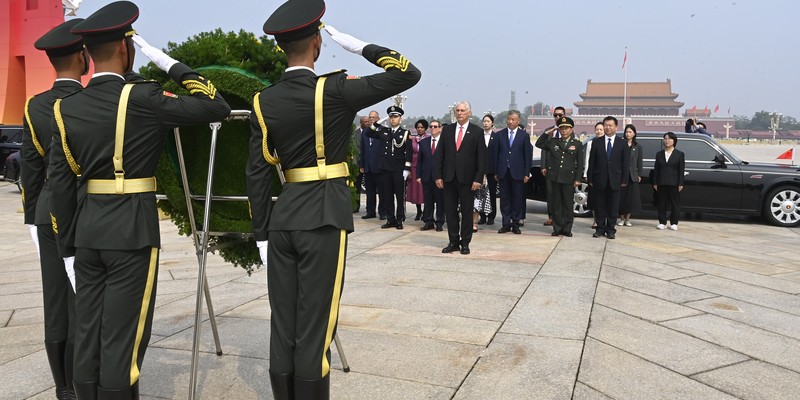 Presidente Diaz-Canel en China