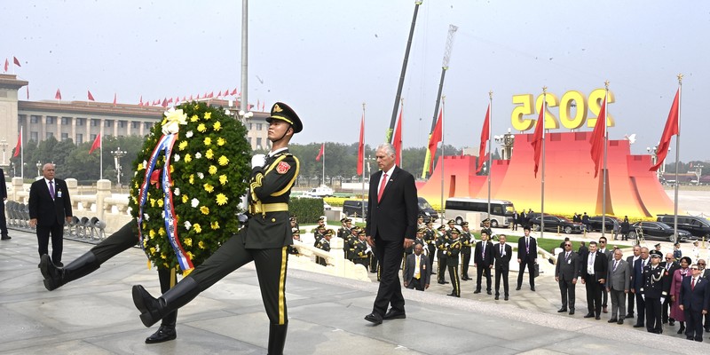 Presidente Diaz-Canel en China