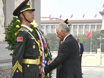 Presidente Diaz-Canel en China