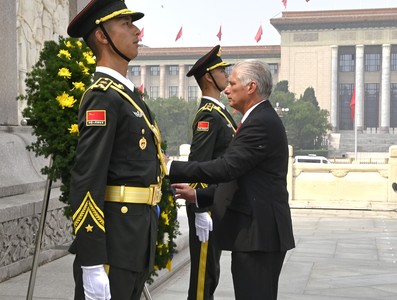 Presidente Diaz-Canel en China