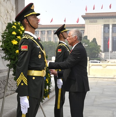 Presidente Diaz-Canel en China