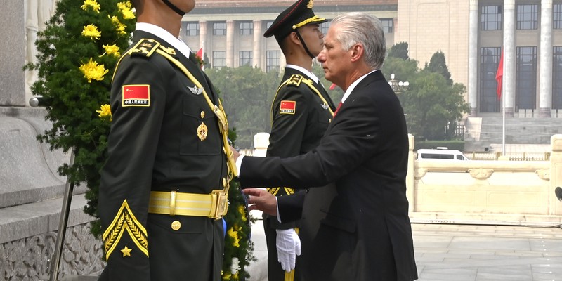 Presidente Diaz-Canel en China