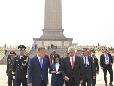 Presidente Diaz-Canel en China