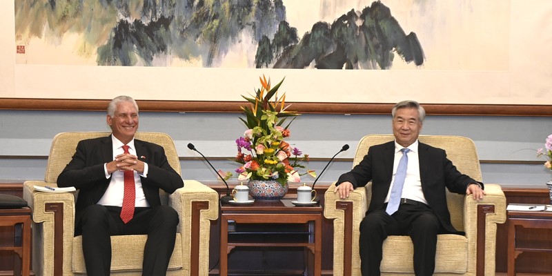 Presidente Diaz-Canel en China