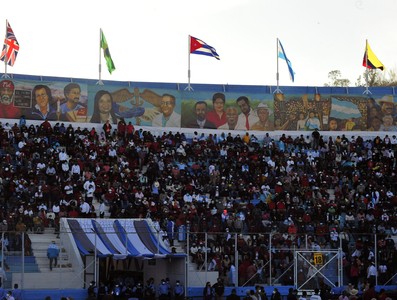 Ceremonia de traspaso presidencial a Xiomara Castro de Zelaya.