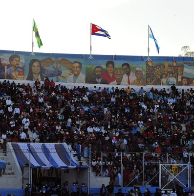 Ceremonia de traspaso presidencial a Xiomara Castro de Zelaya.