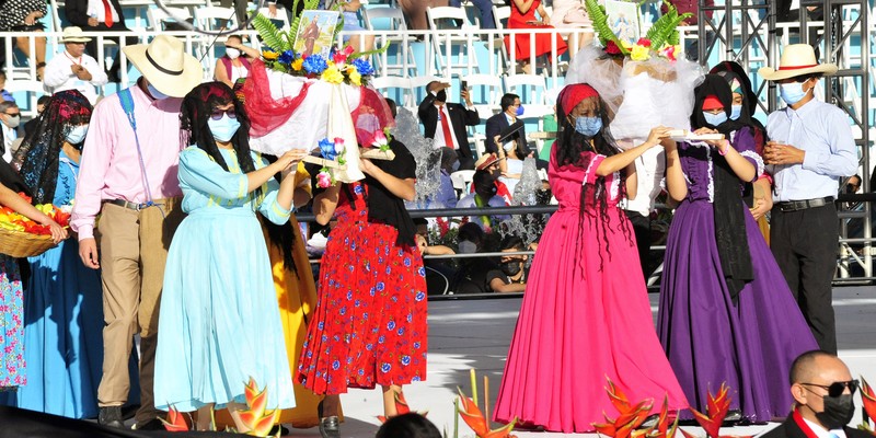 Ceremonia de traspaso presidencial a Xiomara Castro de Zelaya.