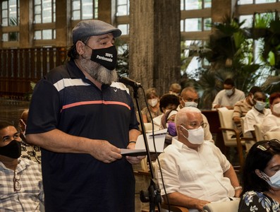 Encuentro con representantes de instituciones religiosas y asociaciones fraternales del país