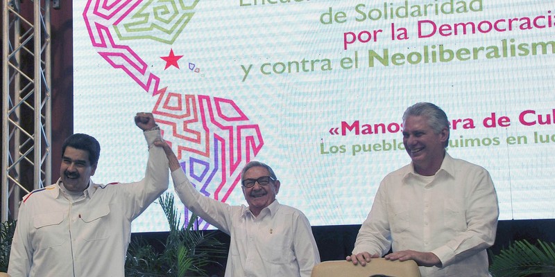 Clausura del Encuentro antiimperialista de solidaridad, por la democracia y contra el neoliberalismo