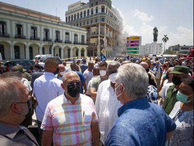 Accidente en el Hotel Saratoga