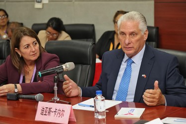 Presidente Diaz-Canel en China 28