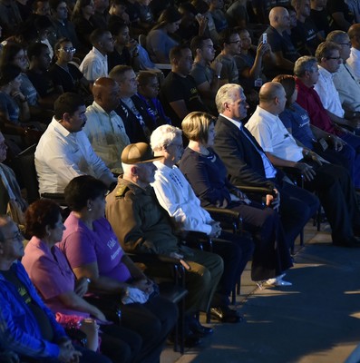 Velada político- cultural por el tercer aniversario de la desaparición física del Comandante en Jefe, Fidel Castro Ruz.