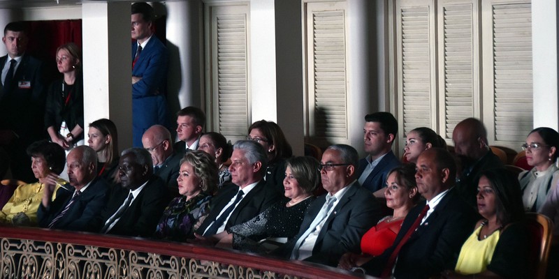 Comienzo de los festejos por el Aniversario 500 de la fundación de La Habana, Estrellas del Ballet de San Peterburgo