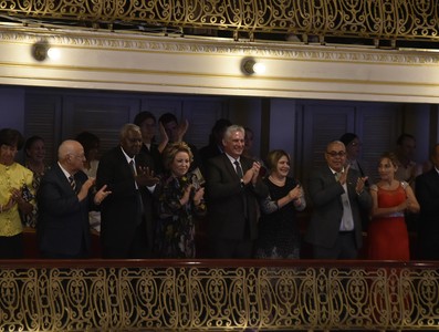 Comienzo de los festejos por el Aniversario 500 de la fundación de La Habana, Estrellas del Ballet de San Peterburgo