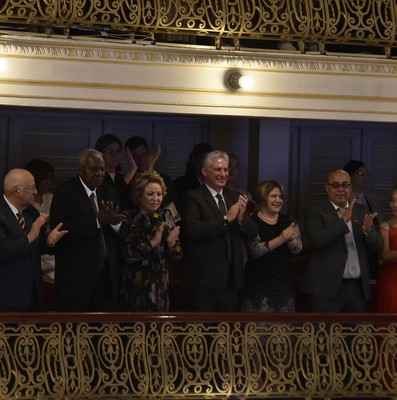 Comienzo de los festejos por el Aniversario 500 de la fundación de La Habana, Estrellas del Ballet de San Peterburgo