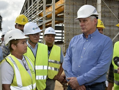 Visita del Consejo de Ministros encabezada por Díaz-Canel a Ciego de Avila