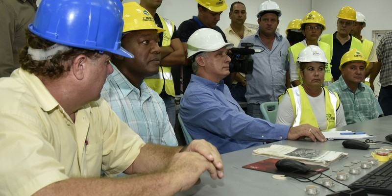 Visita del Consejo de Ministros encabezada por Díaz-Canel a Ciego de Avila