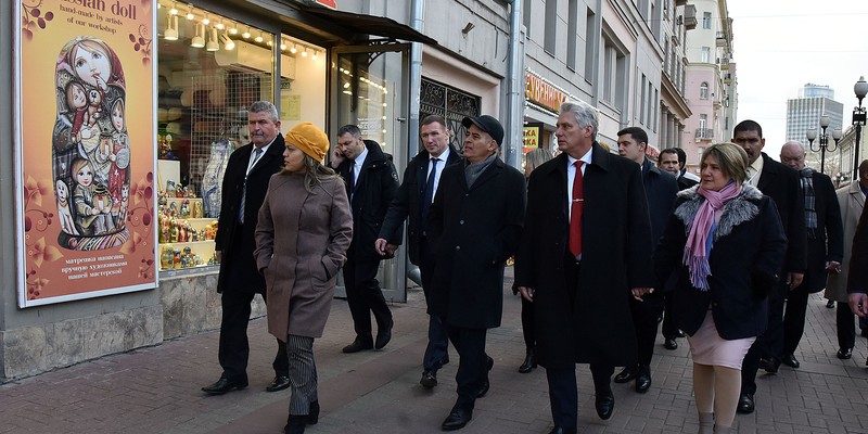 Visita de Trabajo de Díaz-Canel a Moscú, Rusia