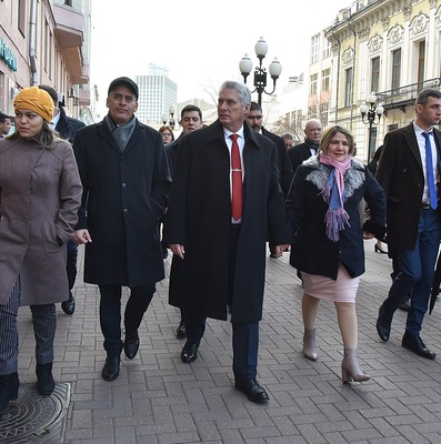 Visita de Trabajo de Díaz-Canel a Moscú, Rusia