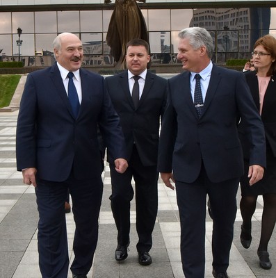 El presidente de la República de Cuba Miguel Díaz-Canel Bermúdez realiza visita oficial a Belarús