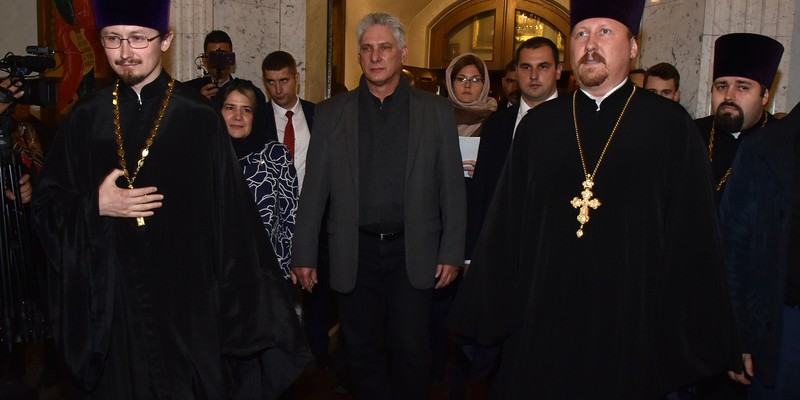 El presidente de la República de Cuba Miguel Díaz-Canel Bermúdez realiza visita oficial a Belarús