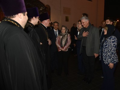 El presidente de la República de Cuba Miguel Díaz-Canel Bermúdez realiza visita oficial a Belarús