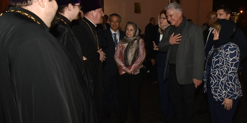 El presidente de la República de Cuba Miguel Díaz-Canel Bermúdez realiza visita oficial a Belarús