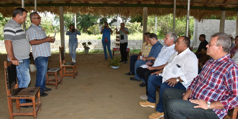 Visita Gubernamental a la provincia de Granma