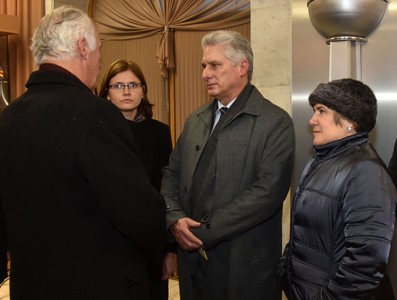 Visita de Trabajo de Díaz-Canel a San Petersburgo, Rusia