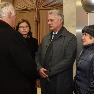 Visita de Trabajo de Díaz-Canel a San Petersburgo, Rusia