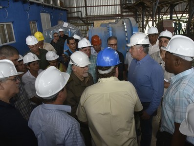 Visita del Consejo de Ministros encabezada por Díaz-Canel a Ciego de Avila