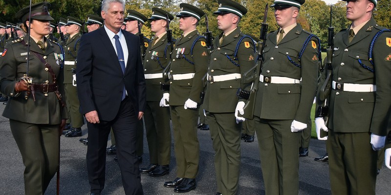 Visita Díaz-Canel a Irlanda