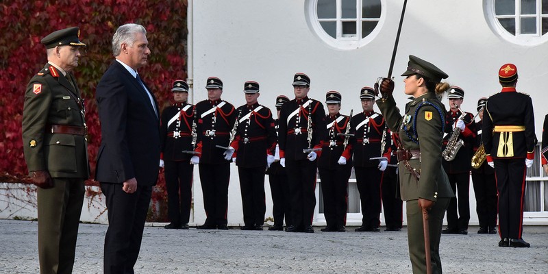 Visita Díaz-Canel a Irlanda